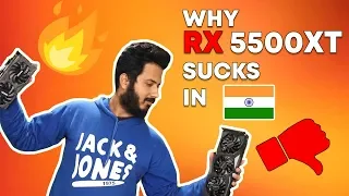 AMD RX 5500 XT VS Geforce GTX 1650 Super, Which one should you buy in India ? [HINDI]