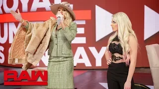 Lacey Evans makes an unexpected appearance on "A Moment of Bliss": Raw, Jan. 21, 2019