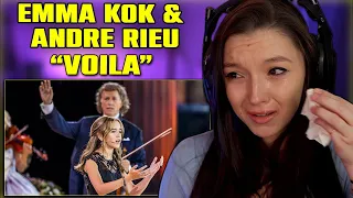 Emma Kok & André Rieu - Voilà | FIRST TIME REACTION | Maastricht 2023 (official video)