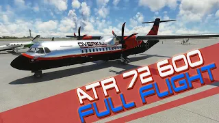 ATR 72 Full Flight in MSFS!