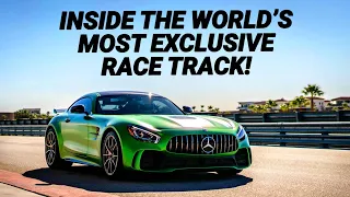 WORLD'S MOST EXCLUSIVE RACE TRACK: Thermal Club Tour and Track Day with my AMG GT R!