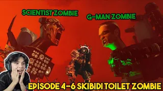 SEASON 2 SKIBIDI TOILET ZOMBIE UNIVERSE! SCIENTIST ZOMBIE VS G-MAN BOSS ZOMBIE