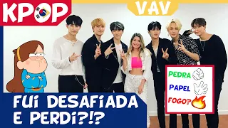 FUI DESAFIADA POR UM GRUPO DE KPOP E PERDI (VAV)