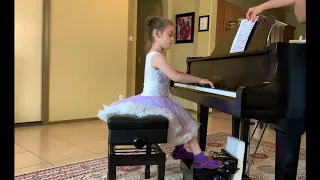 Chopin: Waltz in A minor B.150 Op. Posth. Sophia (age 5)