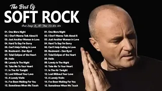 Phil Collins, Elton John, Michael Bolton, Eric Clapton, Bee Gees - Best Soft Rock Songs Ever