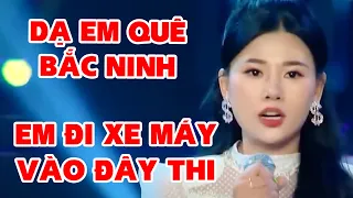 Cả Trường Quay KHÔNG TIN Cô Gái GIỌNG CAO CHÓT VÓT TỰ ĐI XE MÁY TỪ BẮC NINH VÀO SÀI GÒN THI | THVL