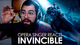 Opera Singer Reacts: Invincible // world of Warcraft OST