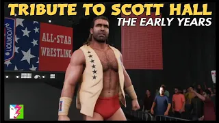 TRIBUTE TO SCOTT HALL - The Early Years! - Mid-1980's AWA