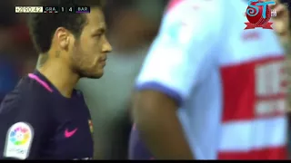 Neymar Goal - Granada vs Barcelona 1-4 - La Liga 02/04/2017 by Sports track