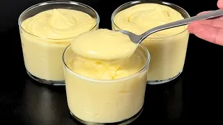 Orange mousse dessert in 5 minutes! The best Italian dessert that melts in your mouth!