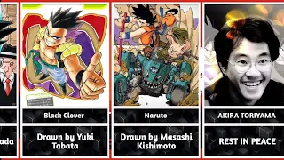 Famous Mangakas Who Drew Dragon Ball Characters "In Memory of Akira Toriyama,,