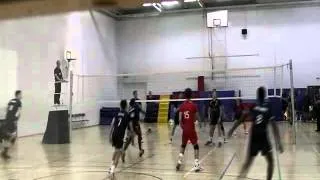 Highlights: Sheffield Hallam vs Newcastle Staffs (NVL Super 8s Men)(2013-01-26)