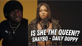 AMERICAN REACTS TO Shaybo - Daily Duppy | Reaction