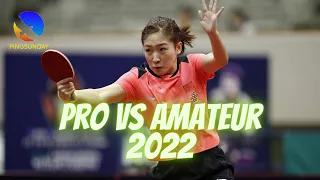 professional vs amateur 2022: Liu Shiwen lost