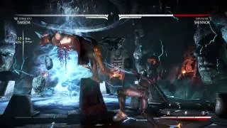 Mortal Kombat X - Takeda (Shirai Ryu) 17 hit Combo 46% Damage.
