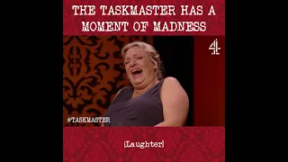 Taskmaster Outtake - Greg´s moment of madness