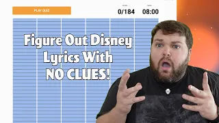 Attempting Disney Quizes