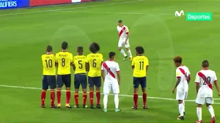 Perú 1 - 1 Colombia: Revive el gol de Paolo que nos puso en el repechaje