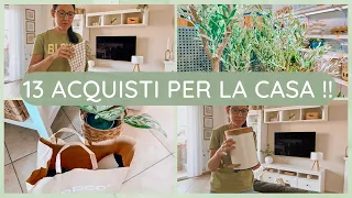 🌸 13 ACQUISTI PER LA CASA | Ikea - Pepco - Zara Home - Jysk - Tiger | Novità in soggiorno