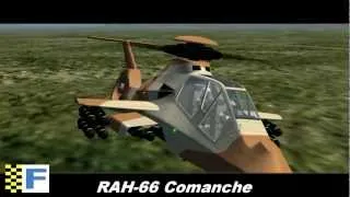 FlightGear: RAH-66 Comanche made by Petar Jedvaj and mr_no