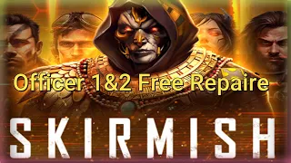 War Commander: Skirmish Event Officer bases 1-2 Free Repair