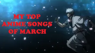 My TOP 50 Anime Songs of March 2023 (Spotify)