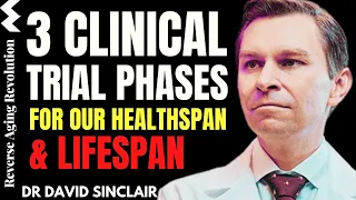 3 Clinical Trial Phases  For Our HEALTHSPAN & LIFESPAN | Dr David Sinclair Interview Clips