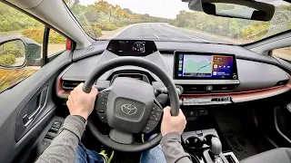 2023 Toyota Prius Prime PHEV - POV First Impressions