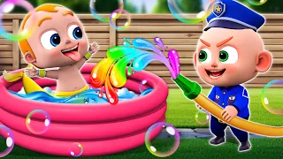 Police vs Clumsy Thief 👮🚨 | Who Took The Baby Mermaid? 👀 | NEW ✨ Nursery Rhymes For Kids