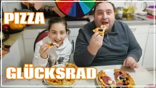 GLÜCKSRAD PIZZA CHALLENGE Mystery Wheel of Pizza Vater vs  Tochter | Blackmurat