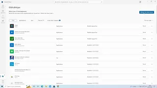 Comment mettre à jour les applications depuis le Microsoft Store
