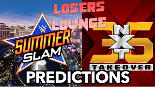 WWE SummerSlam 2021 & NXT TakeOver 36 Predictions/Losers Lounge Podcast #80