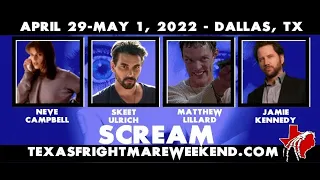 Scream Panel @ Texas Frightmare 2022 FULL show