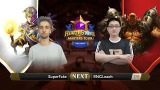 SuperFake vs RNGLeaoh | Top 8 | Hearthstone Masters Tour Dalaran