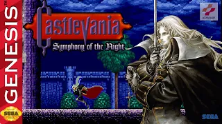 Castlevania: Symphony of the Night - Sega Genesis / Mega Drive Port (Wip) Demo