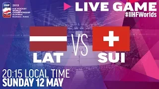 Latvia vs. Switzerland | Full Game | 2019 IIHF Ice Hockey World Championship