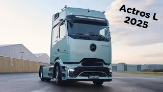 NEW 2025 Mercedes ACTROS L Diesel revealed - First Look (Interior, Exterior, Specs)