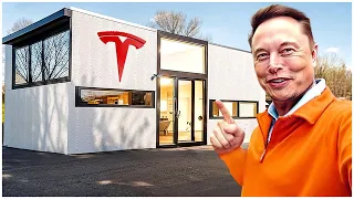 DISPONÍVEL NO BRASIL: Nova Casa Tesla De $10.000 de Elon Musk Está CHOCANDO Toda Indústria!