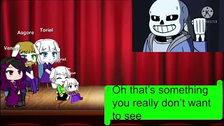 Undertale reaction to ( A beautiful day) (part 1) (100 subs special)