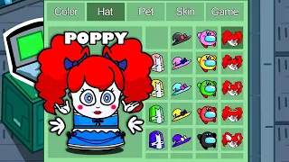 Poppy doll (Poppy Playtime) in Among Us ◉ funny animation - 1000 iQ impostor