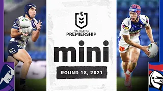 Spine-tingling Storm slay Knights | Storm v Knights Match Mini | Round 18, 2021 | NRL