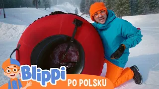 Zabawa w śniegu | Blippi po polsku | Nauka i zabawa dla dzieci