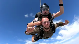 Crazy Skydive Dubai 2021| Palm Jumeirah | Прыжок с парашютом в Дубаи