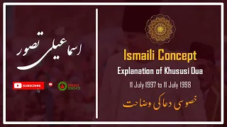 Ismaili Concept | Explaination of Khususi Dua | خصوسی دعا کی وضاحت