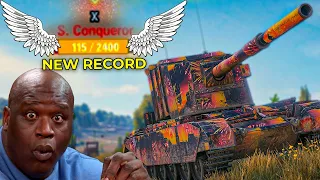 My New Alpha Damage Record in World of Tanks | FV4005 Stage II Gameplay