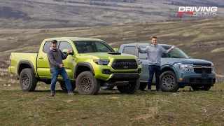 2022 Ford Maverick FX4 vs Toyota Tacoma TRD PRO Offroad Adventure