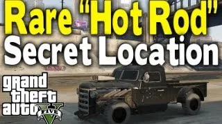 GTA 5 - RARE "HOT ROD" LOCATION (Rare Car Guide #7) [GTA V]