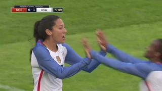 WNT vs. Norway: Christen Press Goal - June 11, 2017