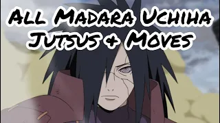 All Madara Uchiha Jutsus & Moves