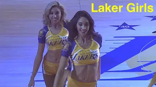 Laker Girls (Los Angeles Lakers Dancers) - NBA Dancers - 1/13/2020 4th QTR dance performance
